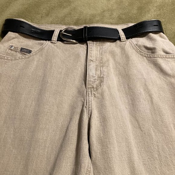 NWOT Vintage Lee High Rise Denim Jeans with Belt Size 12S - Picture 7 of 12